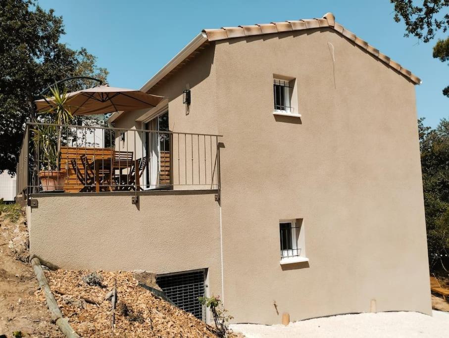 Charmante Maison Avec Jardin Aux Portes Des Gorges De L'Ardeche Saint-Julien-de-Peyrolas Eksteriør billede